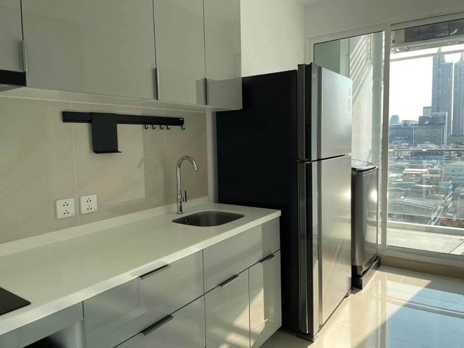 2-bed condo for rent, 80 sqm, Supalai Premier Si Phraya - Samyan
