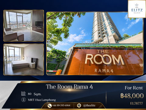 ✨ Premium Residence on Rama 4 Main Road | Steps to MRT- Hua Lamphong & Samyan Mitrtown, Full modern amenities, and Panoramic City Views✨