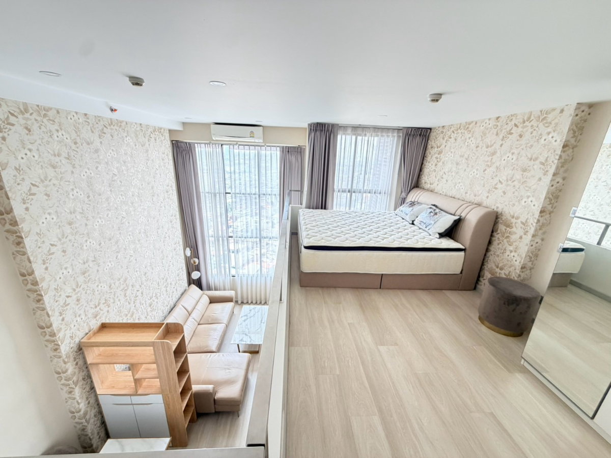 รูป ปล่อยเช่า คอนโดใกล้ BTS ช่องนนทรี ✨KnightsBridge Prime Sathorn : Duplex 1 ห้องนอน แต่งสวยครบพร้อมอยู่ , ใกล้ Empire Tower - รูปที่ 2/22