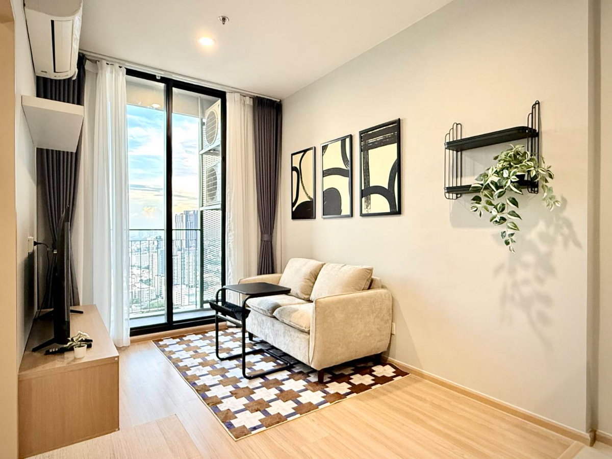 รูป 💥ให้เช่าคอนโด Skyrise Avenue Sukhumvit 64  ( สกายไรส์ อเวนิว สุขุมวิท 64 ) 1ห้องนอน ชั้นสูง ห้องสวย วิวไม่บล็อค ติดต่อ Line.,Tel : 0635925540 - รูปที่ 3/14