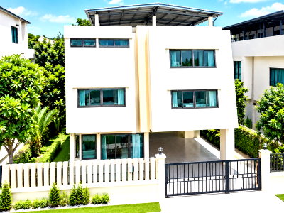 Houses for rent วิทยาลัยการชลประทาน : 			MRT Chaeng Watthana-Pak Kret 28 400 m. 6 bath Adjacent to Central Chaengwattana-Panyapiwat. 4 story          