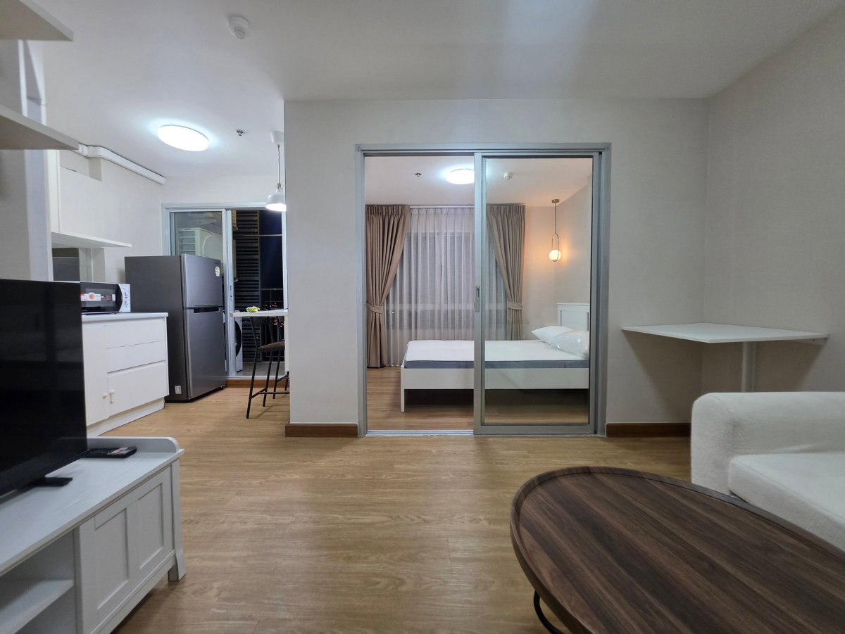 รูป ให้เช่า คอนโด | คุ้มสุดในโครงการ “The Trust Residence Ratchada - Rama 3” 31 ตร.ม. ใกล้ BRT นราราม 3 - รูปที่ 1/7