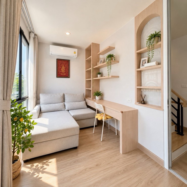 รูป 🏡 ขายบ้านแฝดหลังมุม Ninya Kallapaphruek 📍 นินญา กัลปพฤกษ์ | ราคาดี 9.999 ล้านบาท - รูปที่ 8/20