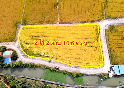 ที่ดิน เมืองปทุมธานี ปทุมธานี : ขายที่ดิน แปลงมุม ถนน 345 บางคูวัด ปทุมธานี