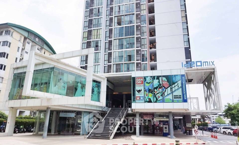 picture 20th-Floor 1-BR Ideo Mix Sukhumvit 103, 90m To BTS Udom Suk (ID 3383631) - 2/16