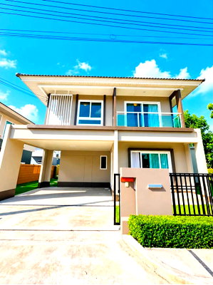 Houses for rent Khon Kaen : House for rent in Burasiri Village, Bueng Nong Khot.