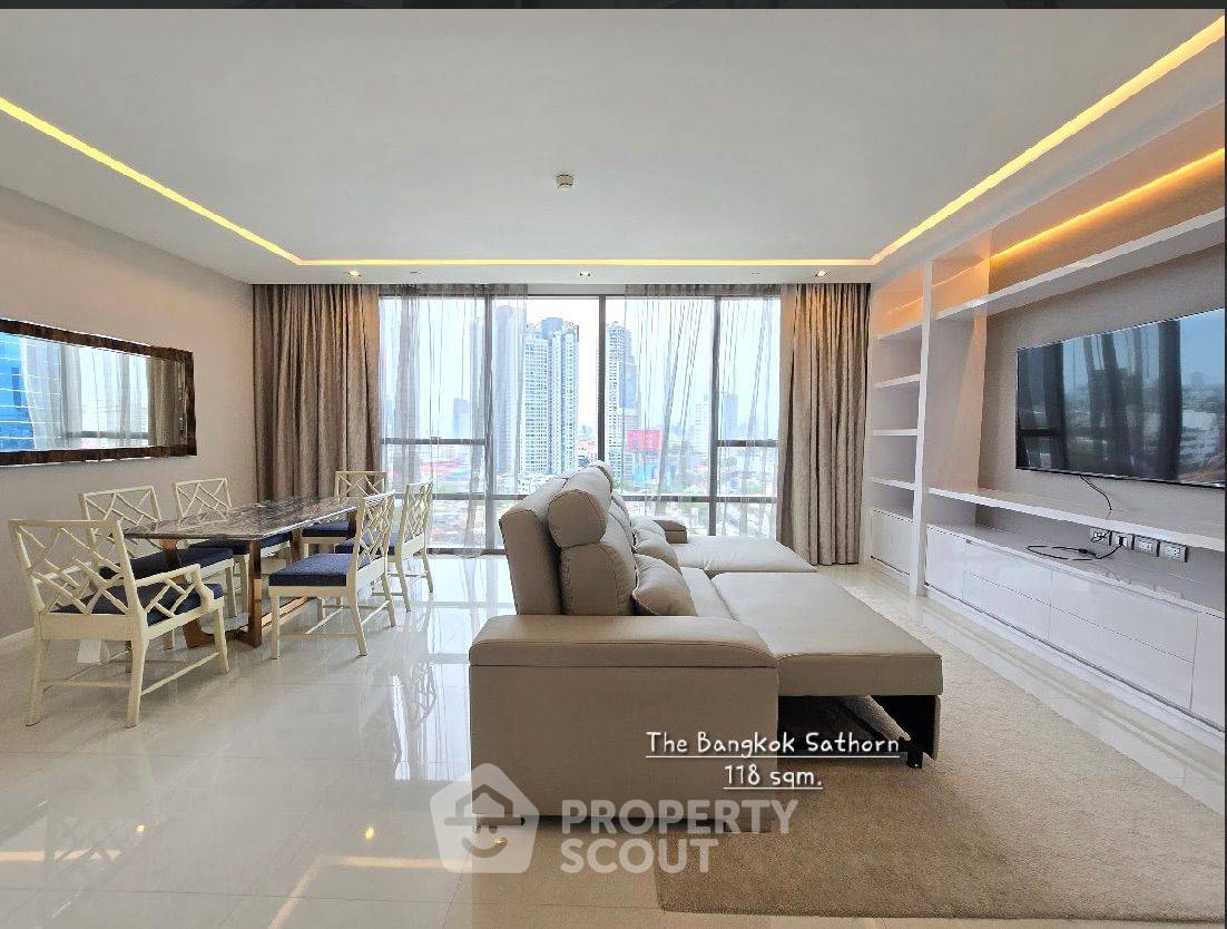 รูป 2 ห้องนอน 118 ตร.ม. The Bangkok Sathorn ใกล้ BTS สุรศักดิ์ 100 ม. (ID 3380688) - รูปที่ 3/16