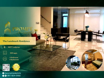 Houses for rent Chatuchak : ST14174 - The Landmark Residence  : MRT Ladprao