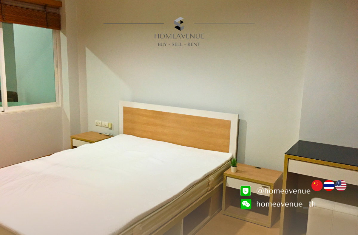 picture Highlight✨ 1Bed 🚇 Near MRT Huai Khwang 🌏 TM30 Service 📲 Line: @homeavenue ⭐HA-4932 - 2/7