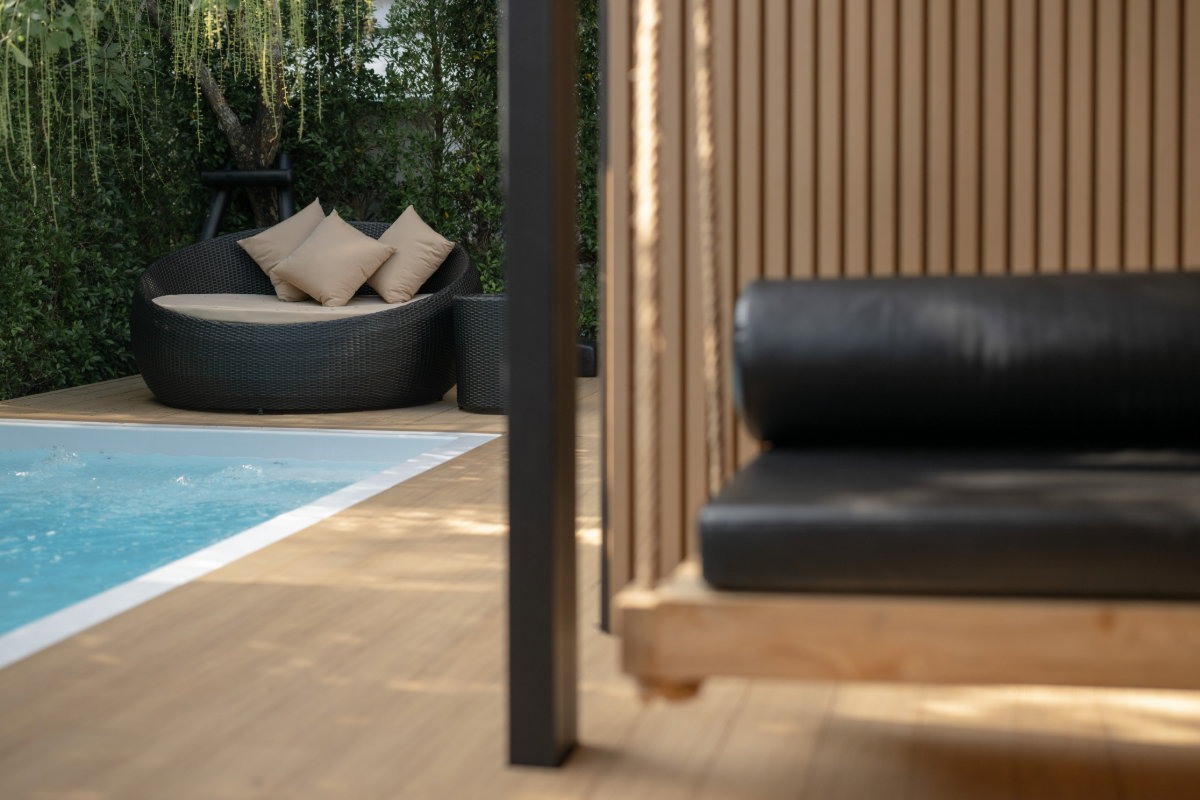 รูป ให้เช่า Poolvilla ซอย สุขุมวิท 50 เช่าในนามบริษัทได้ บ้านขนาด 85 ตรว - รูปที่ 19/24