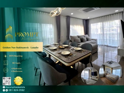 เช่าบ้านเดี่ยว อิมพีเรียล เวิลด์ สำโรง : GH01372 - Golden Neo Sukhumvit - Lasalle : BTS Bearing
