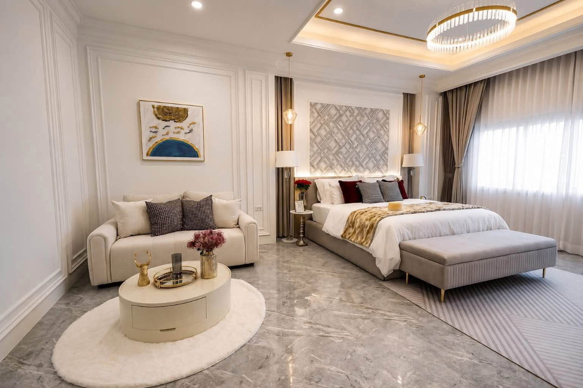 รูป NEW❗️ ให้เช่าบ้าน Baan dusit Pool villa - Najomtian 5 Bed - รูปที่ 12/22