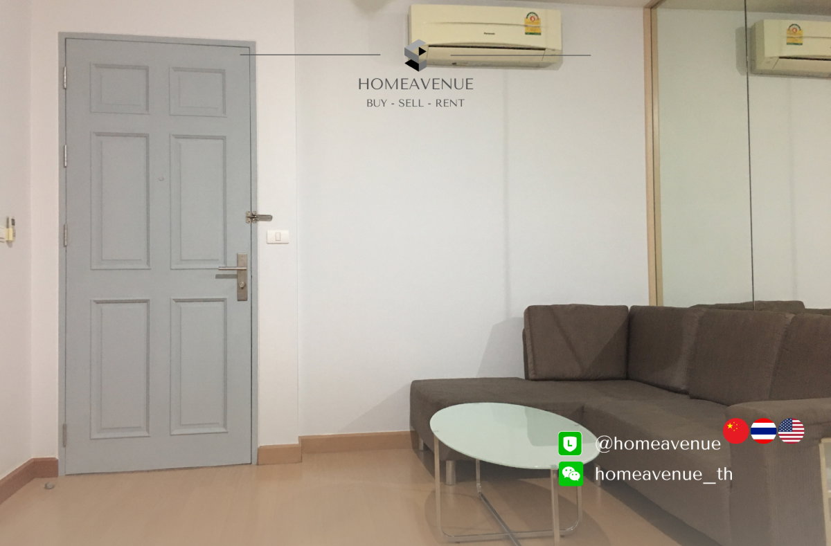 picture Highlight✨ 1Bed 🚇 Near MRT Huai Khwang 🌏 TM30 Service 📲 Line: @homeavenue ⭐HA-4932 - 4/7