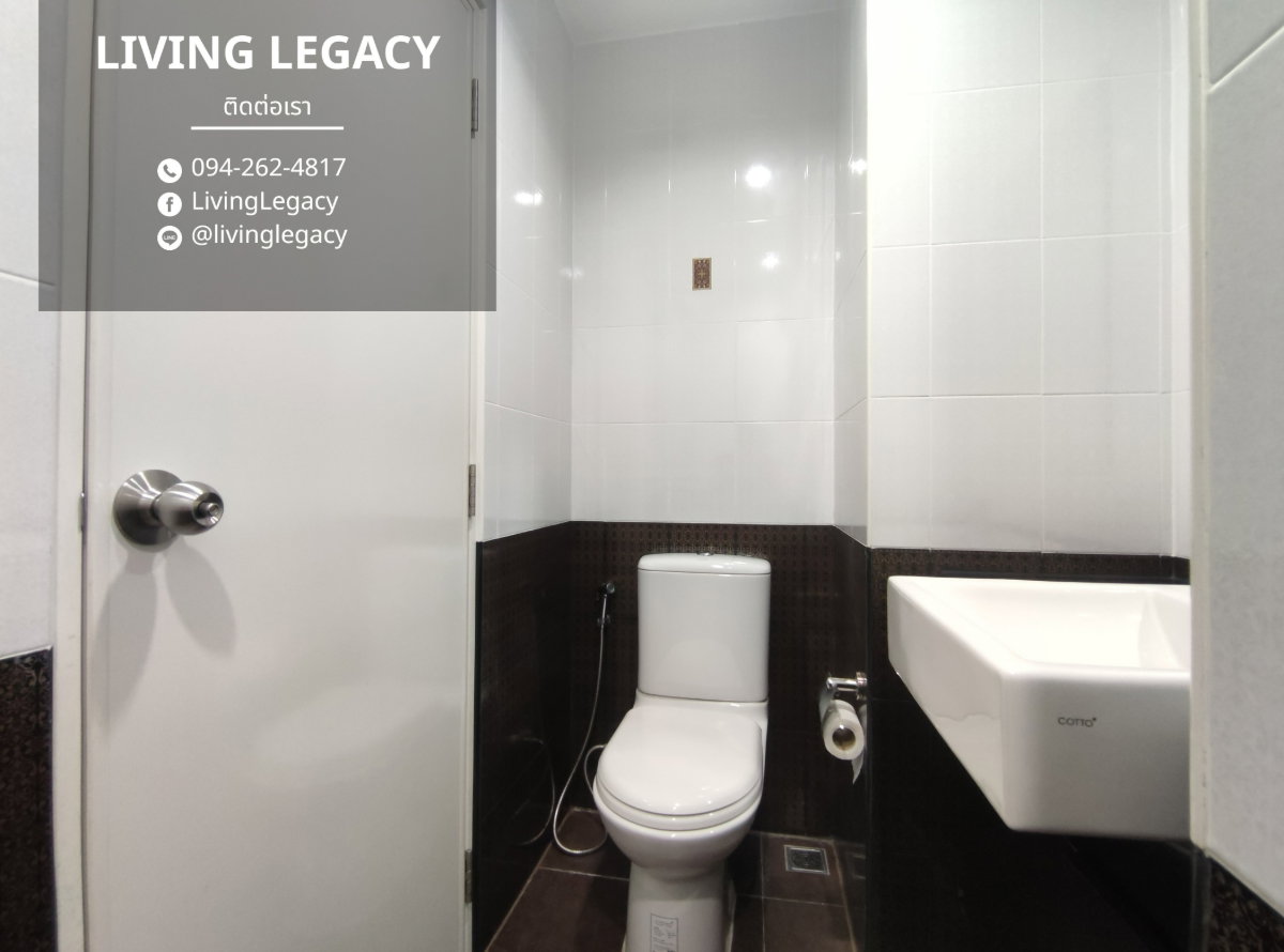 รูป SG8YDZ เช่าด่วน คอนโด Asakan Place Srinakarindra 32 ตร.ม. | ชั้น 15 | 1 ห้องนอน | 1 ห้องน้ำ 9,500 บาท/เดือน line id : @livinglegacy - รูปที่ 10/11