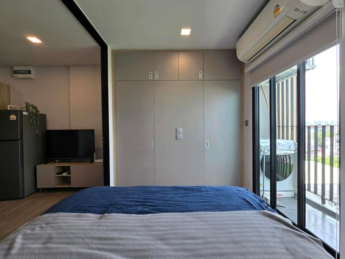 1-bed condo for rent, 24.4 sqm, Atmoz Ratchada - Huaikwang
