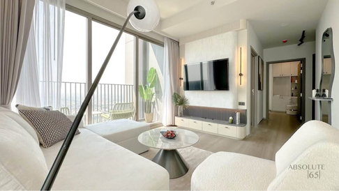 U000381 For Rent Whizdom The Forestias | 3 Bedrooms | 2 Bathrooms | 92 sq.m. | 30th Floor | 2 Parking Spaces | Starting at 75,000 THB/Month