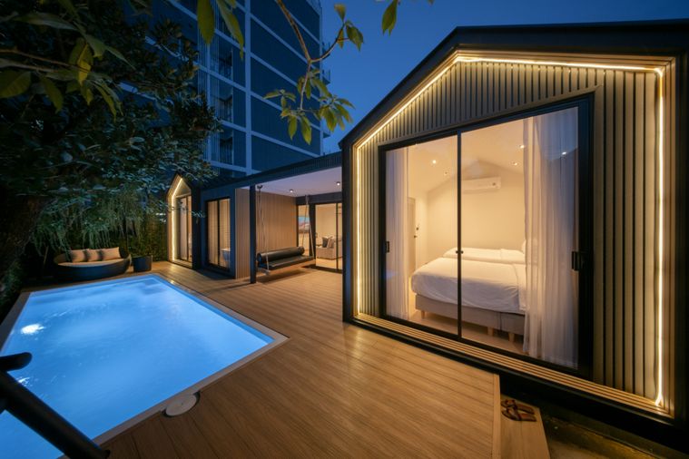 2-bed house for rent, 350 sqm, 85 sq wah, Phra Khanong