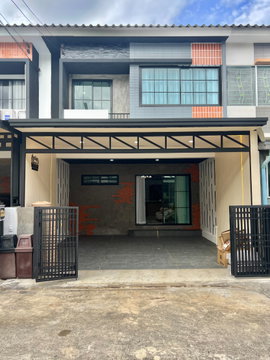ทาวน์เฮ้าส์ แต่งใหม่ ม.เดอะทรัสต์ ทาวน์ วงแหวน-ลำลูกกา The Trust Town Wongwaen-Lamlukka ถนนเลียบคลองหก บึงคำพร้อย ลำลูกกา ปทุมธานี สวยพร้อมอยู่