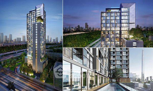 picture 28th-Floor 1-BR At Chewathai Residence Asoke Near ARL Makkasan (ID 3385880) - 23/25