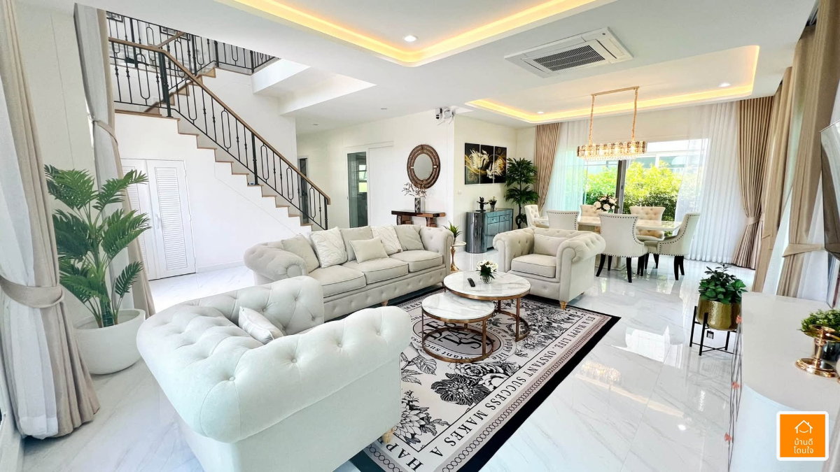 รูป ให้เช่าบ้านเดี่ยวหรูหลังมุม GRANDIO บางนา กม.5 (74 ตร.ว.) พร้อมเข้าอยู่ - รูปที่ 13/18
