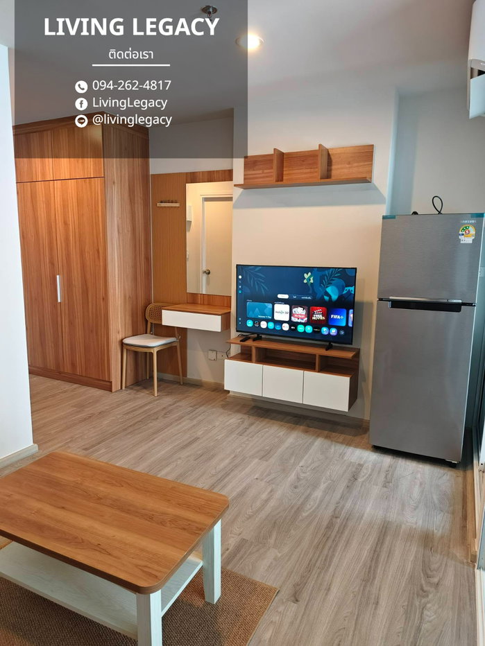 รูป TMOKIY เช่าด่วน คอนโด Regent Home Bangna 28 ตร.ม. ชั้น 18 | 1 นอน 1 น้ำ พร้อมเฟอร์ฯ ครบ 10,500 บาท/เดือน LINE: @livinglegacy - รูปที่ 6/10