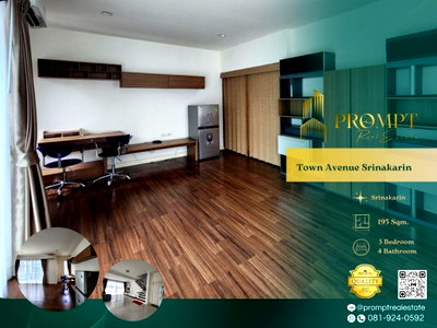 Houses for rent Bangkok : ST14110 - Town Avenue Srinakarin :    Srinakarin