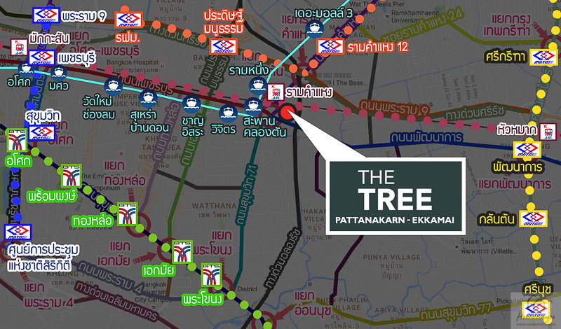 รูป ให้เช่า เดอะทรี พัฒนาการ-เอกมัย THE TREE Pattanakarn-Ekkamai คอนโดพร้อมอยู่ ✨ ใกล้ ARL รามคำแหง 300 เมตร - รูปที่ 24/25