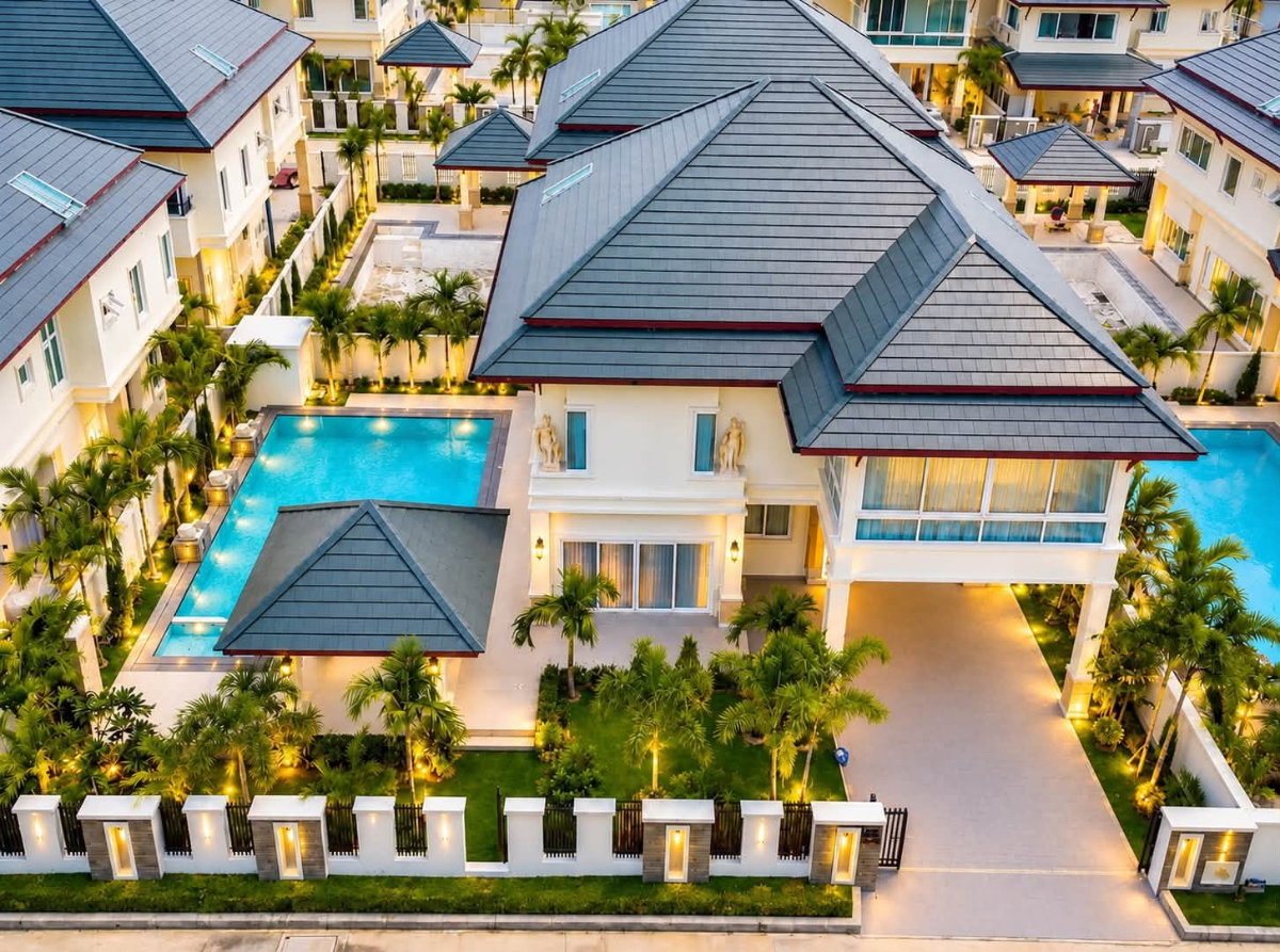 รูป NEW❗️ ให้เช่าบ้าน Baan dusit Pool villa - Najomtian 5 Bed - รูปที่ 10/22