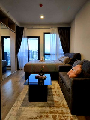 Condos for rent : For Rent Condo THE TREE PATTANAKARN-EKKAMAI Building 1, Floor 25,Studio, Room size 26 sqm