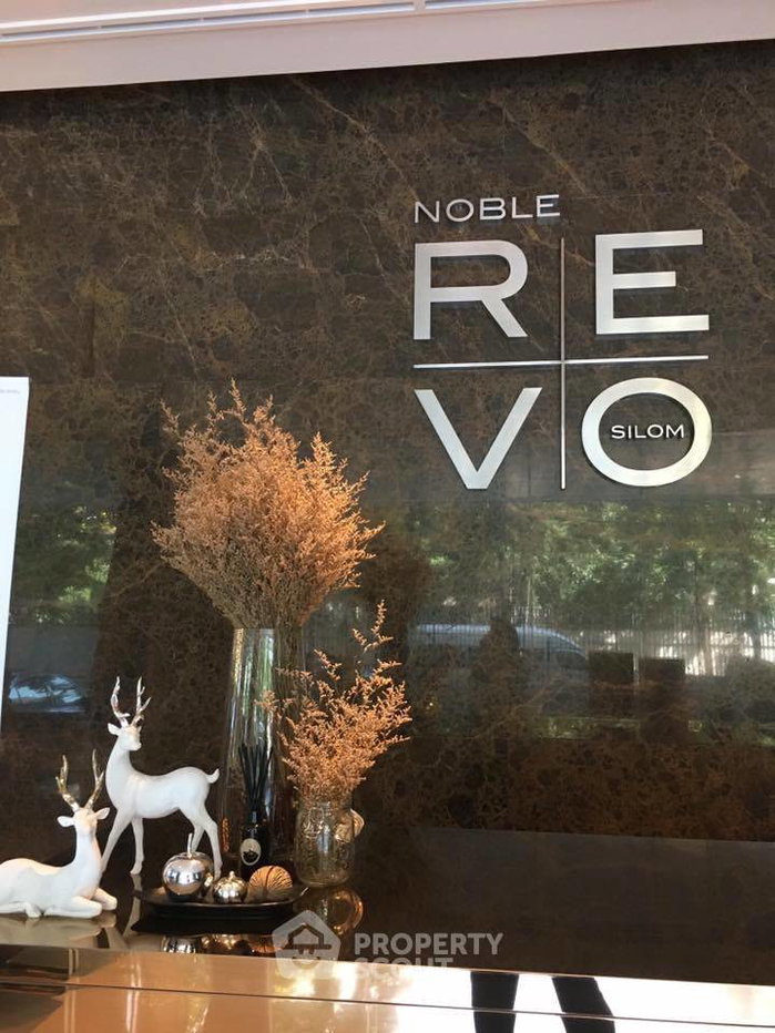 picture 200m To BTS Surasak: 23rd-Floor 1-BR Noble Revo Silom (ID 514890) - 7/10