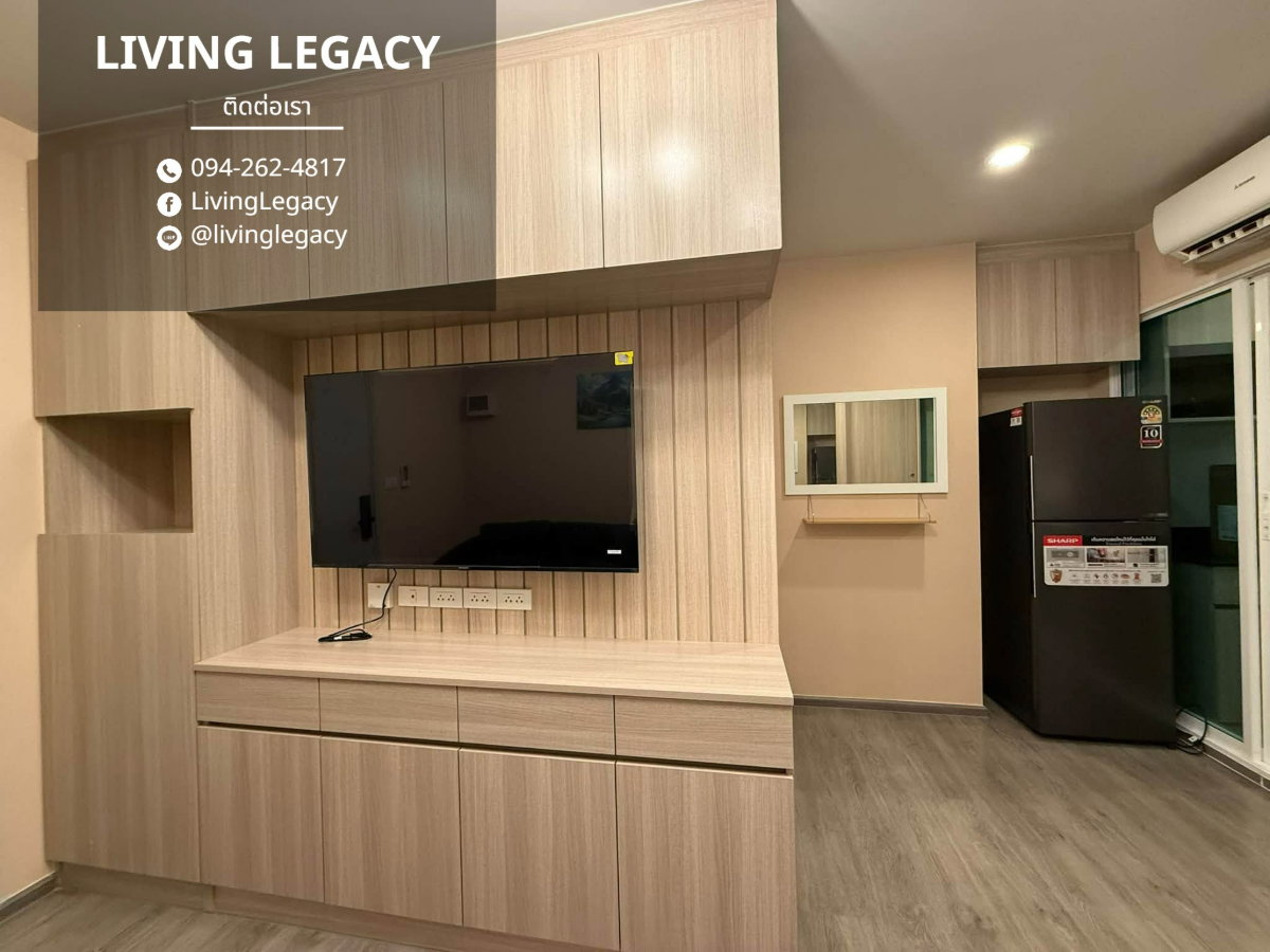 รูป TMDQQ1 เช่าด่วน คอนโด Regent Home Bangna 28 ตร.ม. | ชั้น 27 | 1 ห้องนอน | 1 ห้องน้ำ 11,000 บาท/เดือน line id : @livinglegacy - รูปที่ 6/10