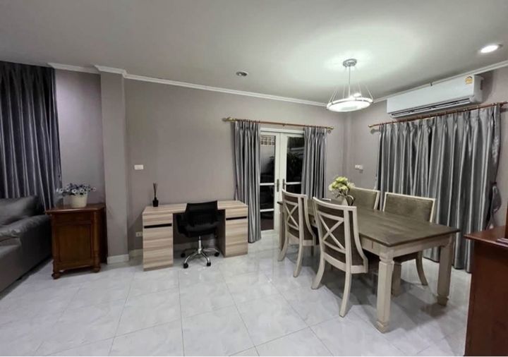 3-bed house for rent, 60 sq wah, Baan Fah GreenPark Lat Phrao