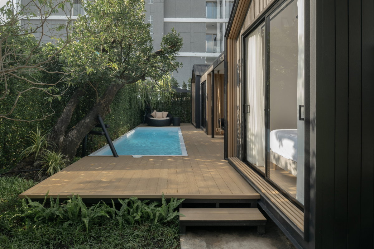 รูป ให้เช่า Poolvilla ซอย สุขุมวิท 50 เช่าในนามบริษัทได้ บ้านขนาด 85 ตรว - รูปที่ 4/24