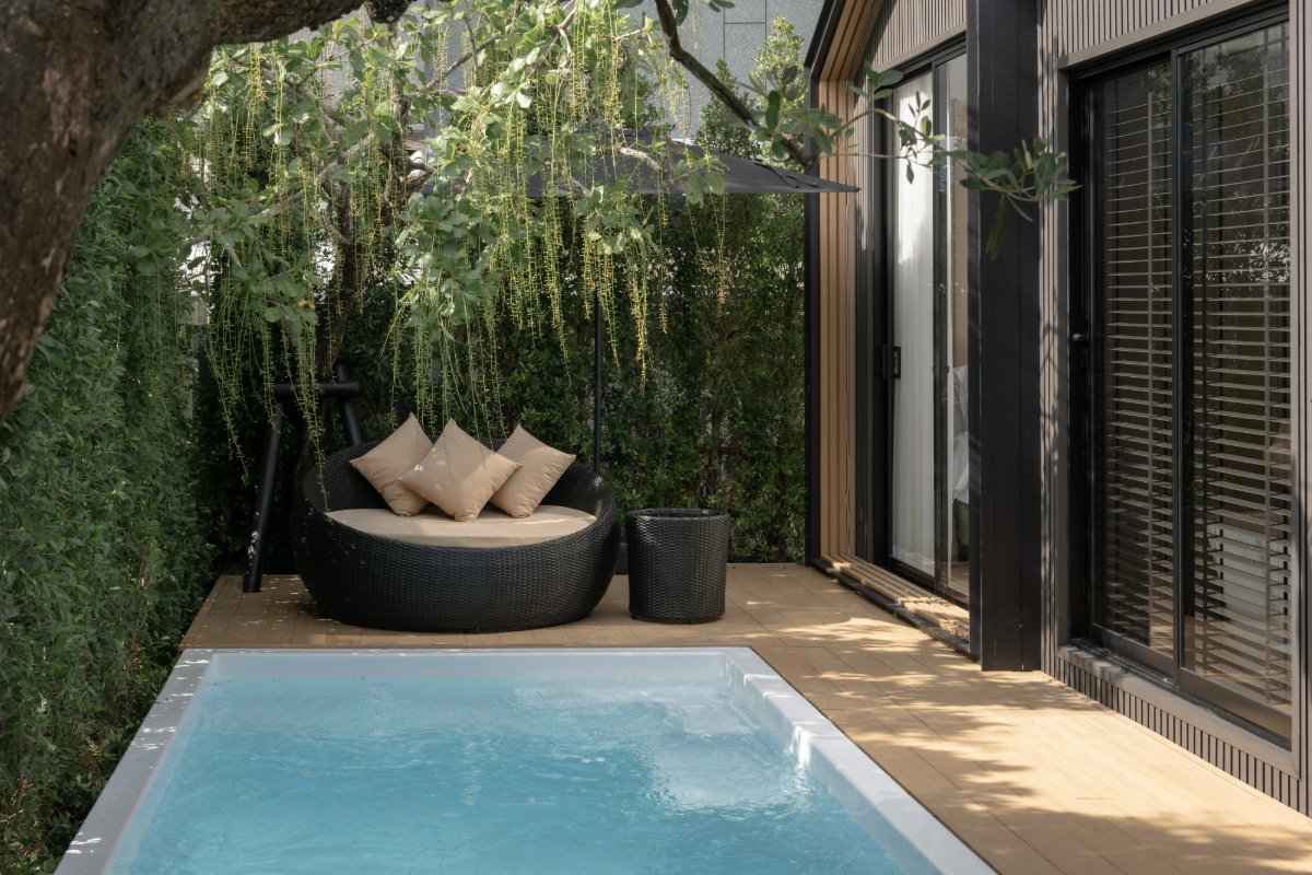 รูป ให้เช่า Poolvilla ซอย สุขุมวิท 50 เช่าในนามบริษัทได้ บ้านขนาด 85 ตรว - รูปที่ 8/24