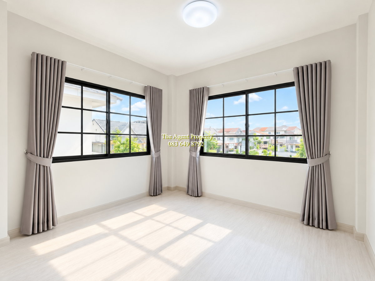 รูป ขายบ้านเดี่ยว บ้านราชพฤกษ์ หทัยราษฎร์ เนื้อที่ 53.2 ตร.ว. 4 นอน 3 น้ำ ห้องนอนชั้นล่าง จอด 2 คัน ใกล้รามอินทรา แฟชั่นไอส์แลนด์ 5.29 ล้าน ฟรีโอน - รูปที่ 12/18