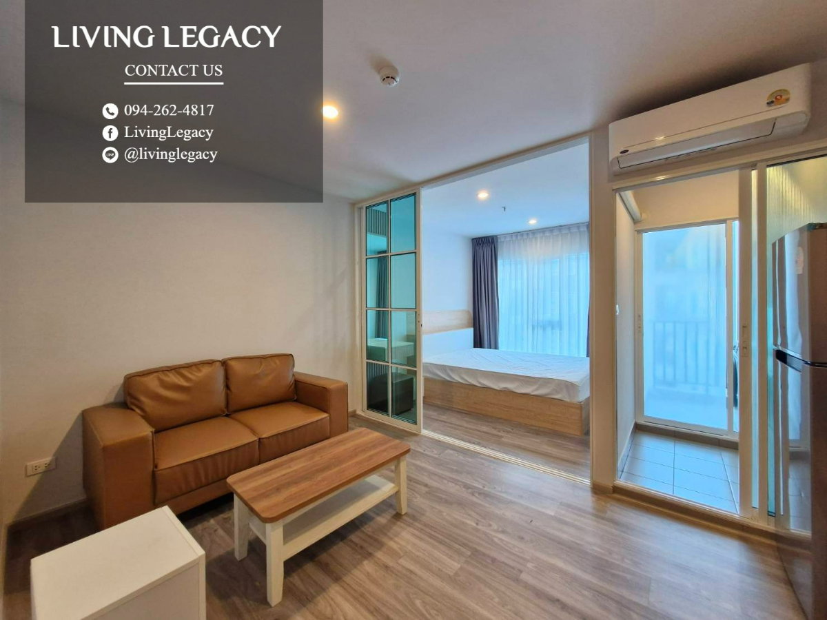 รูป TMOKT1 เช่าด่วน คอนโด Regent Home Bangna 28 ตร.ม. | ชั้น 29 ตึก A | 1 นอน 1 น้ำ พร้อมเฟอร์ฯ 10,500 บาท/เดือน LINE: @livinglegacy - รูปที่ 3/6