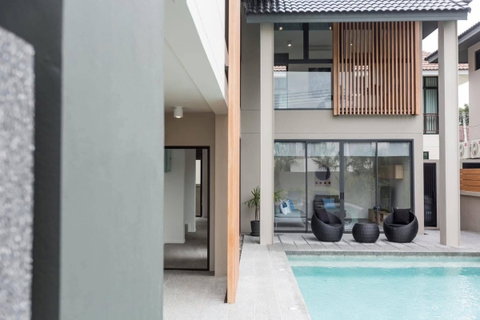 รูปภาพ 🏡💦 Rare Rental! บ้านเช่าพูลวิลล่า พราวขวัญเวียง หางดง | บ้านสำหรับครอบครัว ใกล้โรงเรียนนานาชาติ