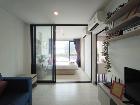 เช่า! The Niche Mono Sukhumvit 50 | 1 Bedroom 28 ตร.ม. ชั้น 3 ใกล้ BTS อ่อนนุช | 12,000 บาท/เดือน | Line : @goodyield