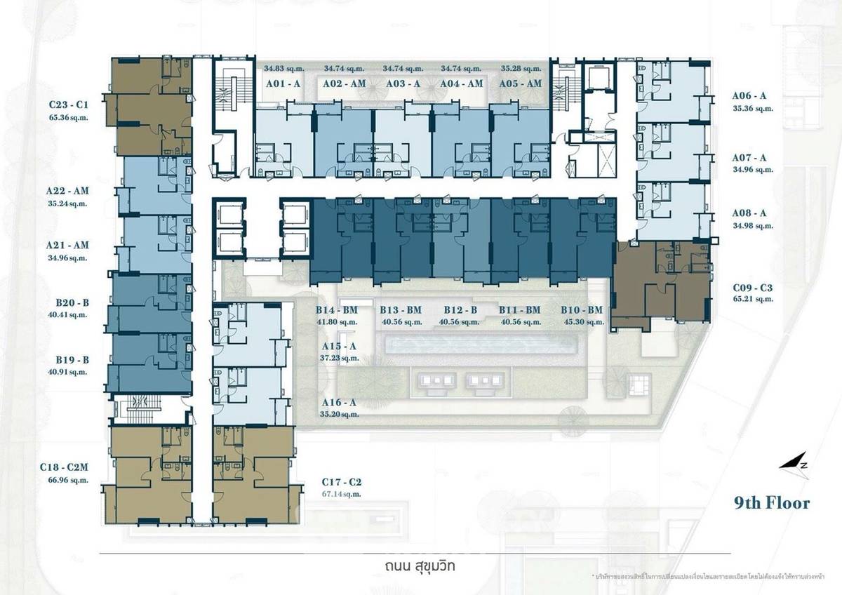 picture 2-BR Condo at Keen Centre Sriracha in Si Racha (ID 3385817) - 19/19