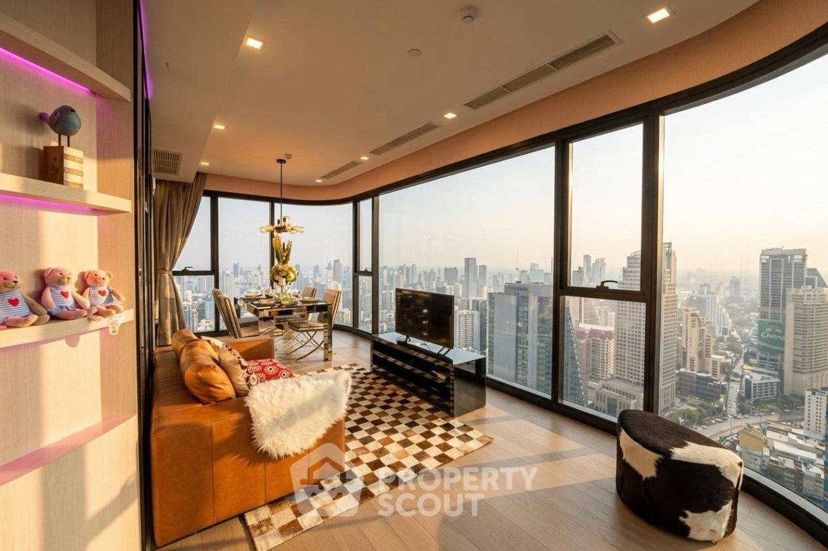 picture 40th-Floor 3-BR At Ashton Asoke Near MRT Sukhumvit (ID 3189823) - 1/11