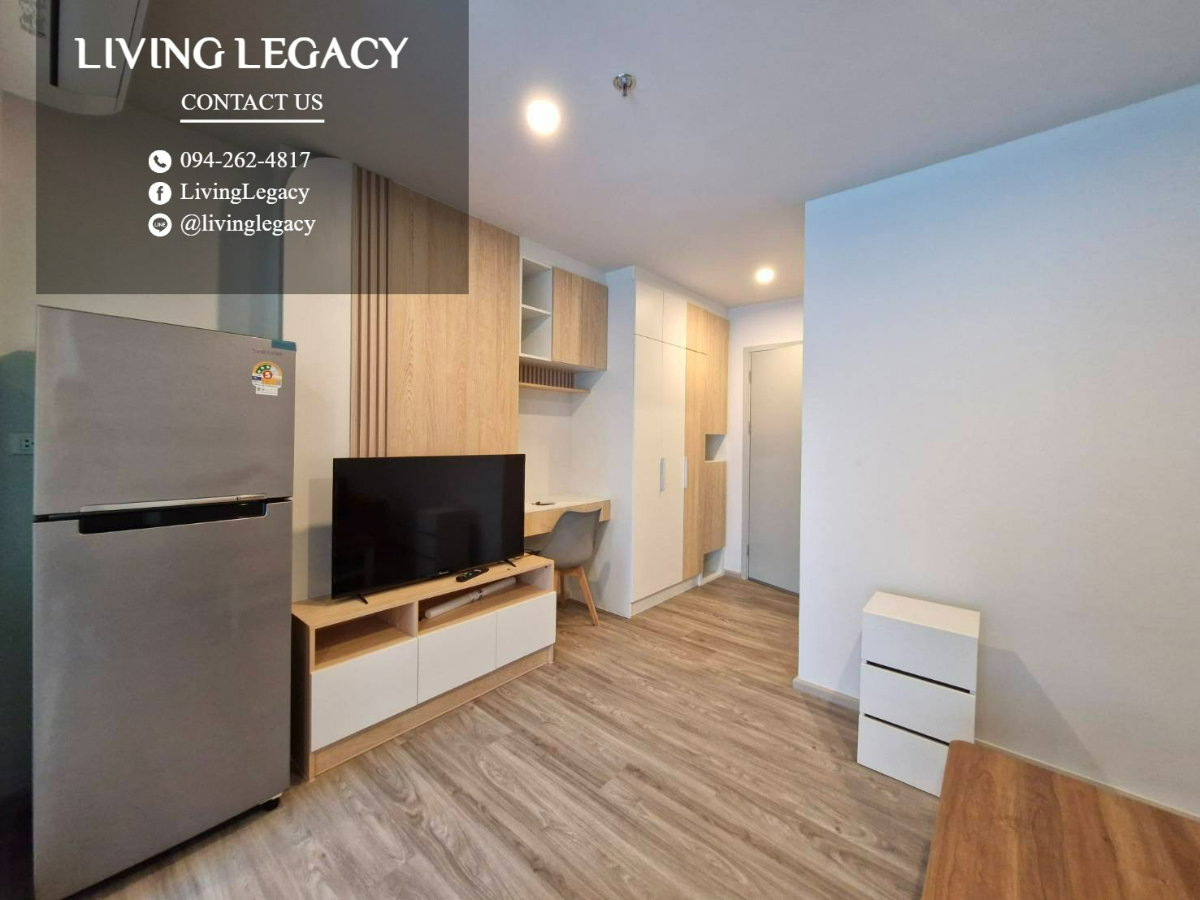 รูป TMOKT1 เช่าด่วน คอนโด Regent Home Bangna 28 ตร.ม. | ชั้น 29 ตึก A | 1 นอน 1 น้ำ พร้อมเฟอร์ฯ 10,500 บาท/เดือน LINE: @livinglegacy - รูปที่ 5/6