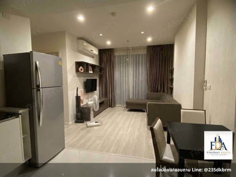 FD-084705🏢 Condo for Rent | Quinn Ratchada 17  💎 Spacious corner unit with 2 bedrooms and an open city view!  💰 Rent  📌