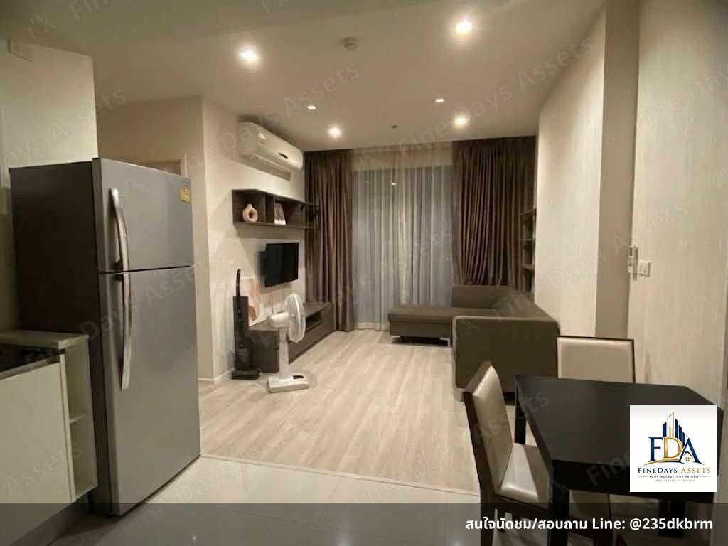 รูป FD-084705🏢 ให้เช่าคอนโด Quinn Ratchada 17 💎 ห้องมุมขนาดใหญ่ 2 ห้องนอน วิวถนนรัชดา ไม่มีตึกสูงบัง! 💰 ค่าเช่า 32,000 บาท/เดือน - รูปที่ 1/7