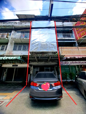 อาคารพาณิชย์ นนทบุรี : ขายด่วน!!ตึกแถว-อาคารพาณิชย์ติดถนนติวานนท์ ติดสถานีสนามบินน้ำ ปากซ.ติวานนท์38 นนทบุรี ขายถูกกว่าในซอย!!