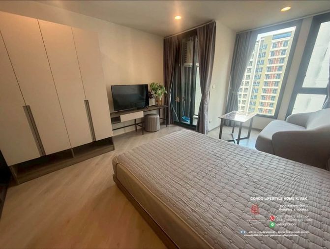 ให้เช่าคอนโดสตูดิโอ 28 ตร.ม. เดอะ เบส สะพานใหม่