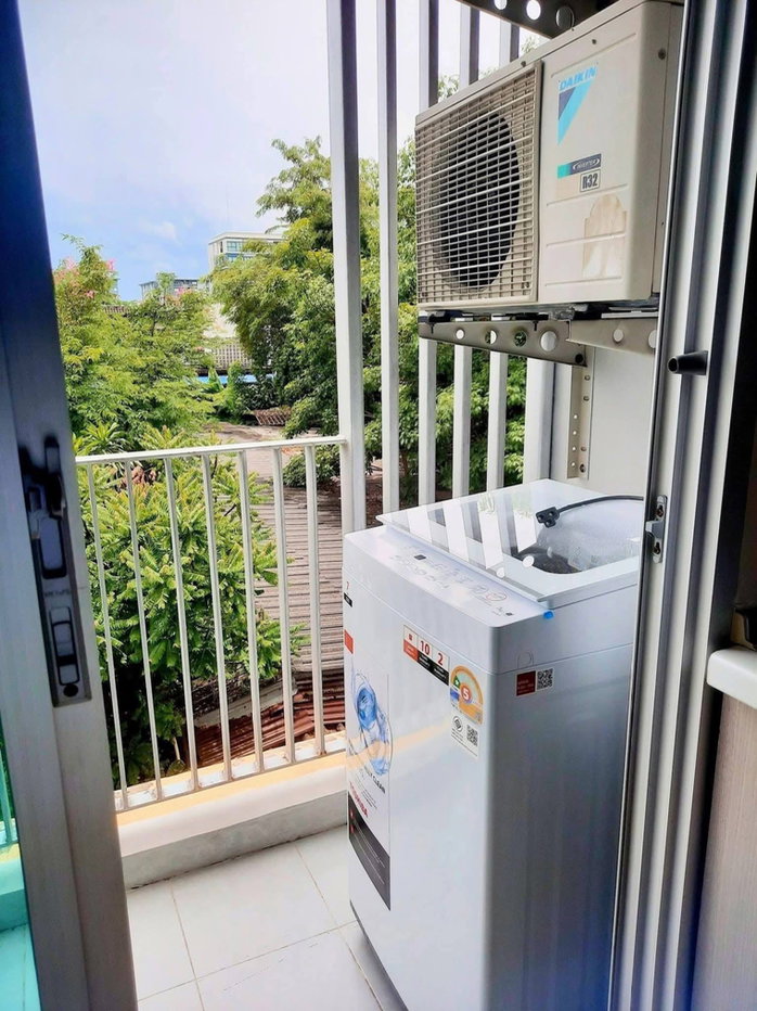 รูป 📌 ปล่อยเช่าด่วน! Be Condo พหลโยธิน (ใกล้ ม.กรุงเทพอยู่ฝั่งเดียวกันกับมอ) แต่งครบสไตล์มินิมอล พร้อมเข้าอยู่ ✨ - รูปที่ 8/9