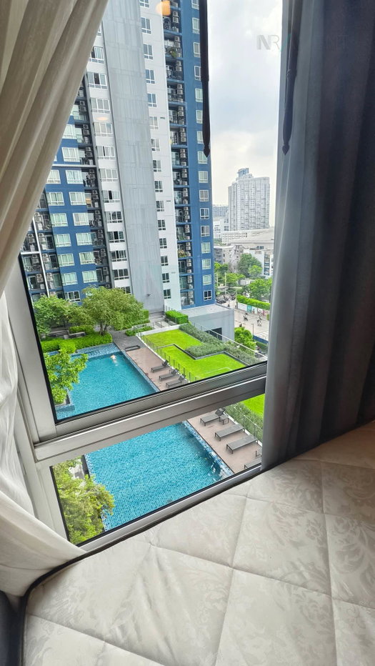 picture For Rent Condo THE BASE SUKHUMVIT 77 Building B, Floor 10,1 bed room, Room size 30 sqm - 6/8