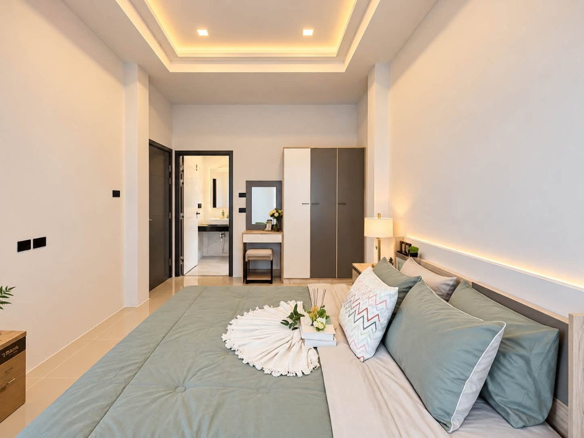 รูป NEW❗️ ให้เช่าบ้าน หลังวัดห้วยใหญ่ พูลวิลล่าชั้นเดียว 3 Bed - รูปที่ 3/15