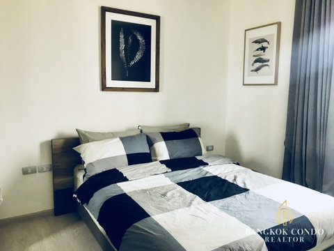 🍀🍀 Modern condo 💙 For Rent📌 Rhythm Sukhumvit 36-38 (Line:@rent2022) BTS Thonglor✨Ready to move in 🔖 A08301