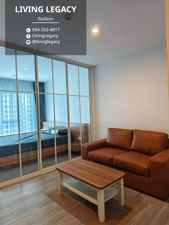 รูป TMOKIY เช่าด่วน คอนโด Regent Home Bangna 28 ตร.ม. ชั้น 18 | 1 นอน 1 น้ำ พร้อมเฟอร์ฯ ครบ 10,500 บาท/เดือน LINE: @livinglegacy - รูปที่ 5/10